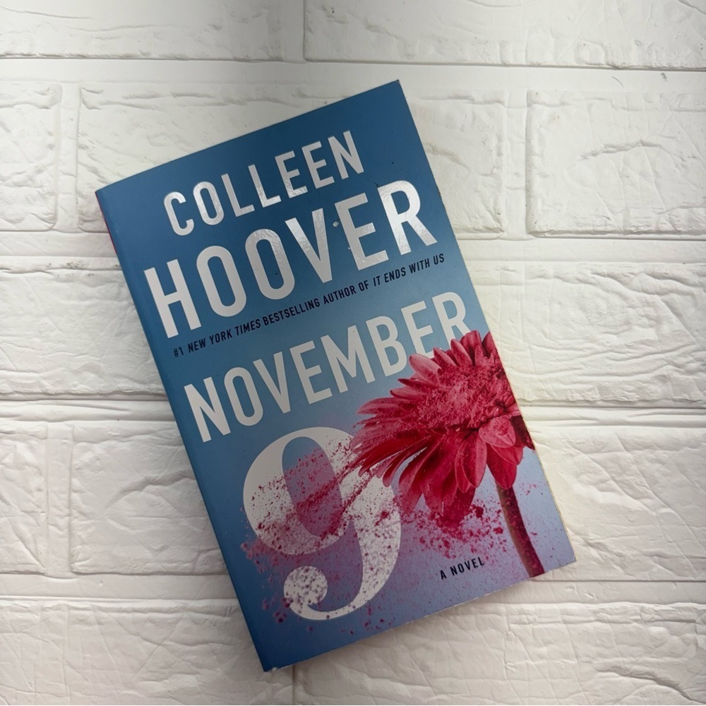 'November 9’ a novel by Colleen Hoover number one New York Times best selling